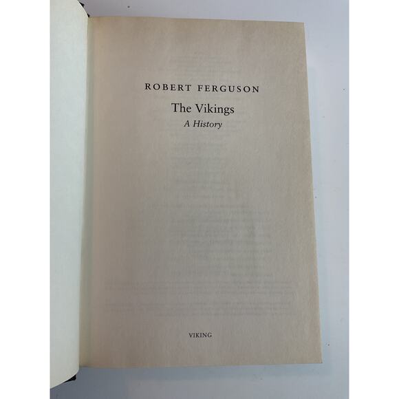 2009 The Vikings A History Robert Ferguson First Edition Maps - Picture 5 of 7